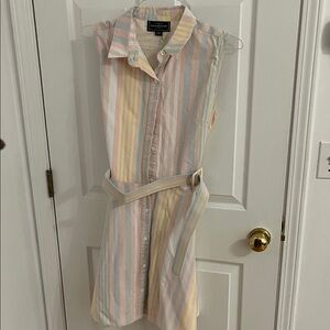 Kiel James Patrick NWT Bahama Stripe Summering Mini Dress